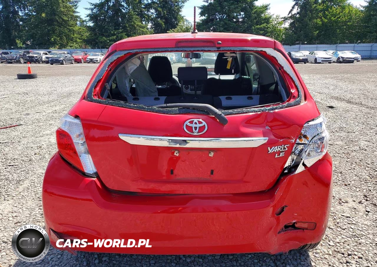 2014 Toyota Yaris 3-Door Le VIN:JTDJTUD3XED584625 - 6