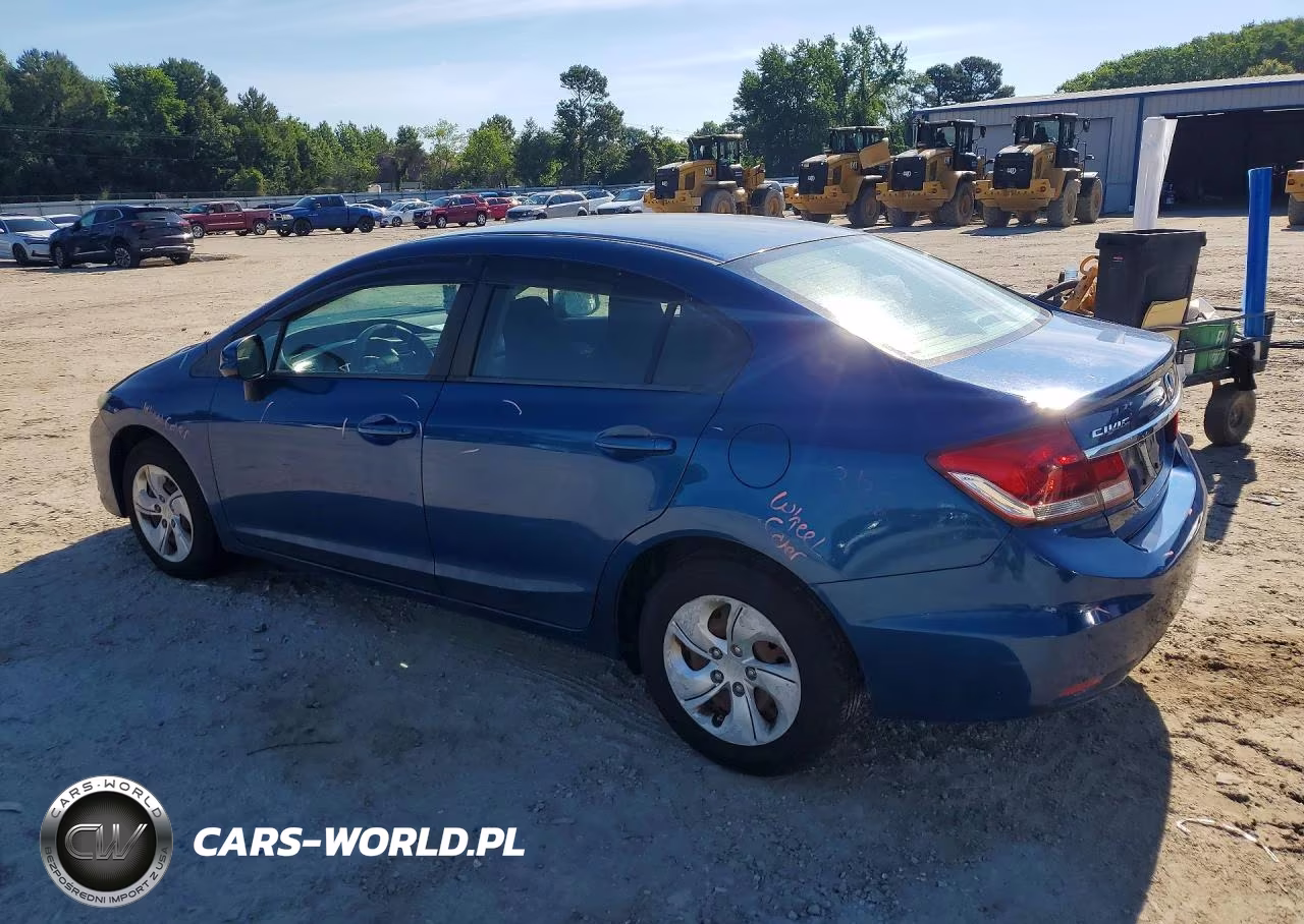 2013 Honda Civic Lx VIN:2HGFB2F58DH504088 - 2