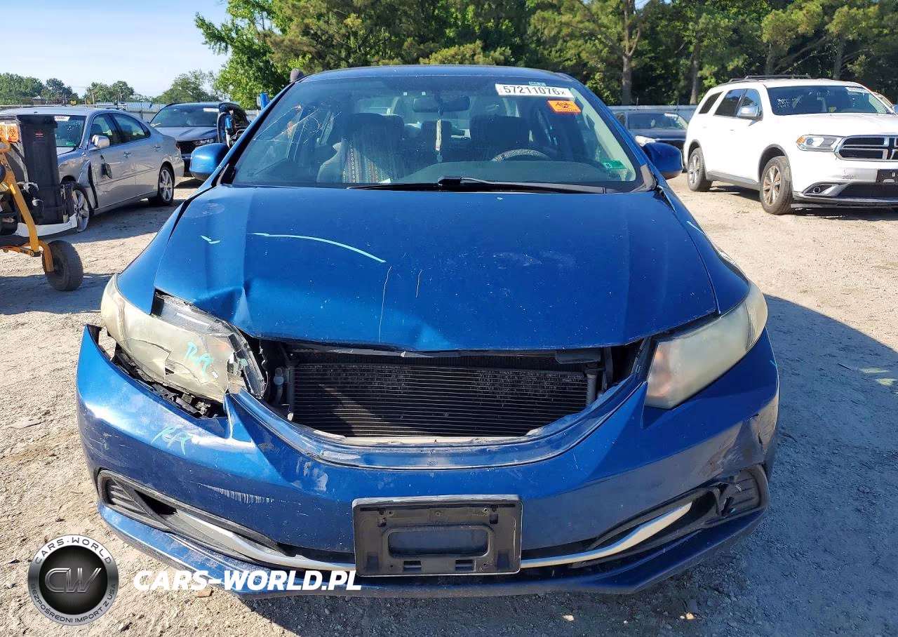2013 Honda Civic Lx VIN:2HGFB2F58DH504088 - 5