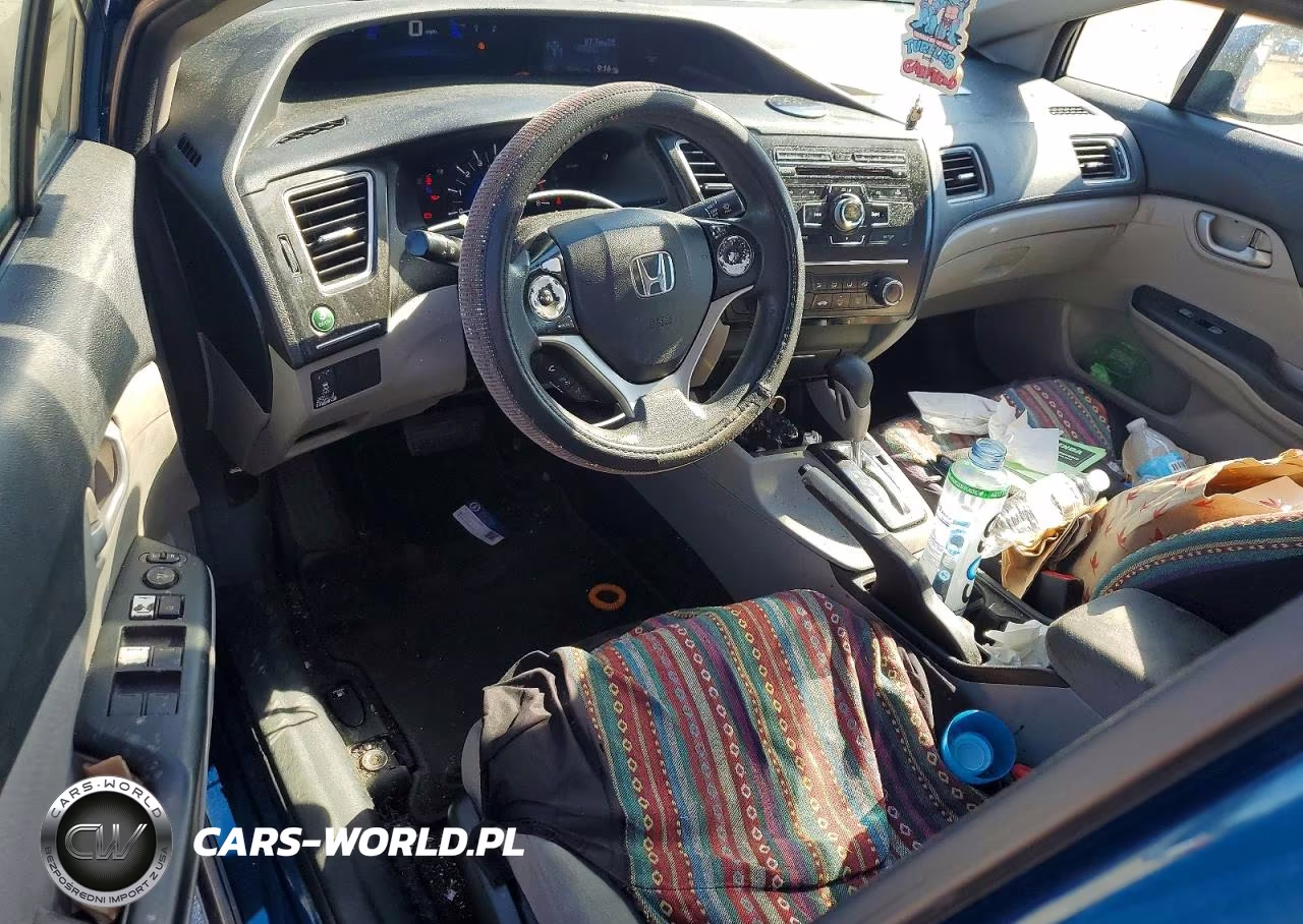 2013 Honda Civic Lx VIN:2HGFB2F58DH504088 - 8