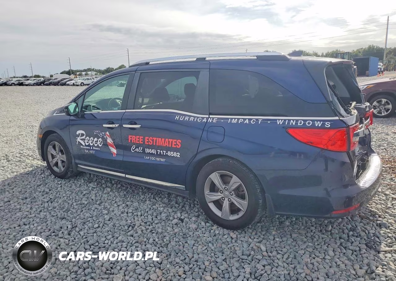 2020 Honda Odyssey Exl VIN:5FNRL6H79LB032289 - 2