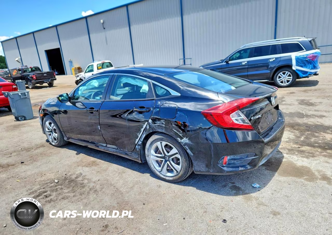 2018 Honda Civic Lx VIN:19XFC2E58JE018711 - 2