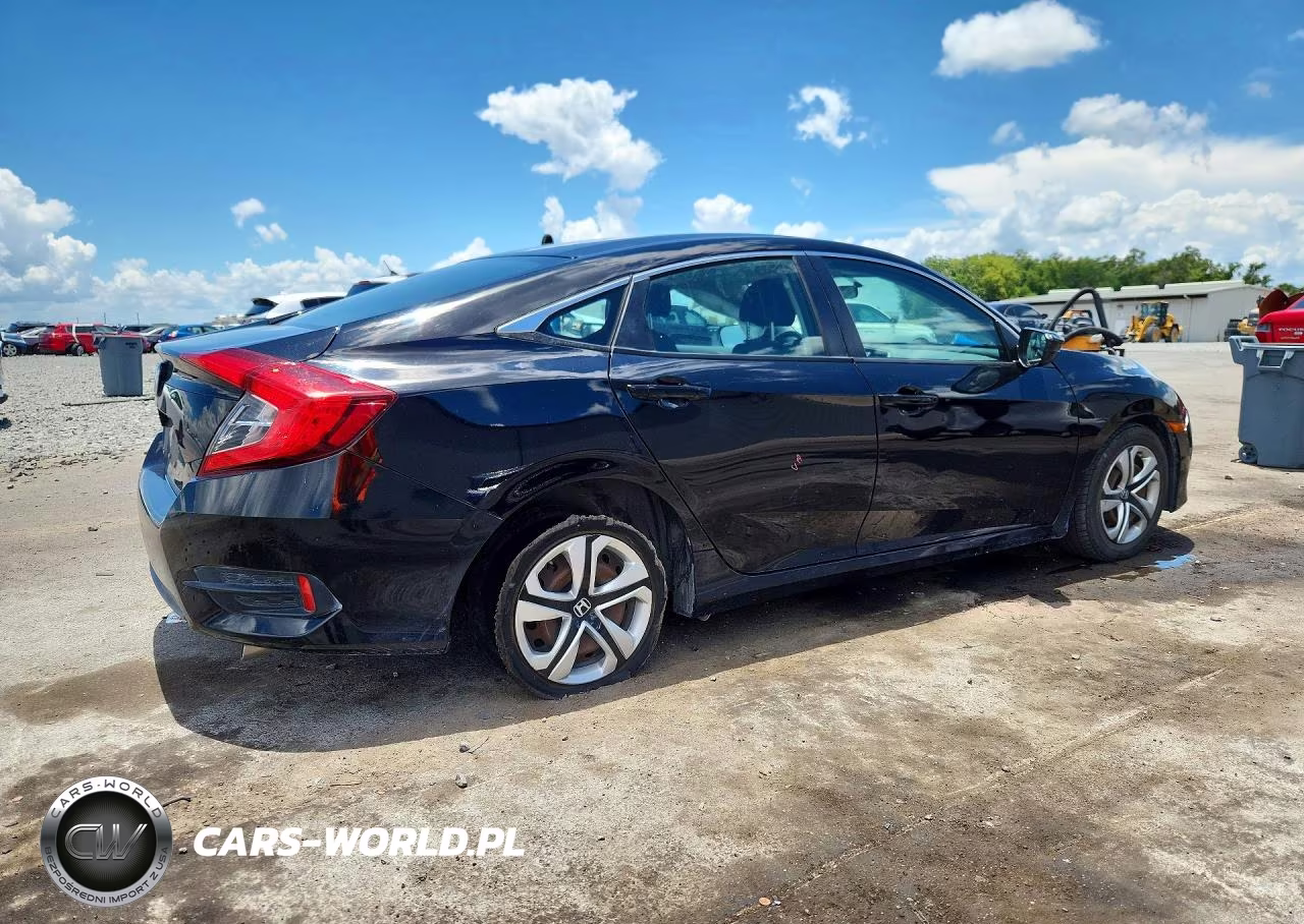 2018 Honda Civic Lx VIN:19XFC2E58JE018711 - 3