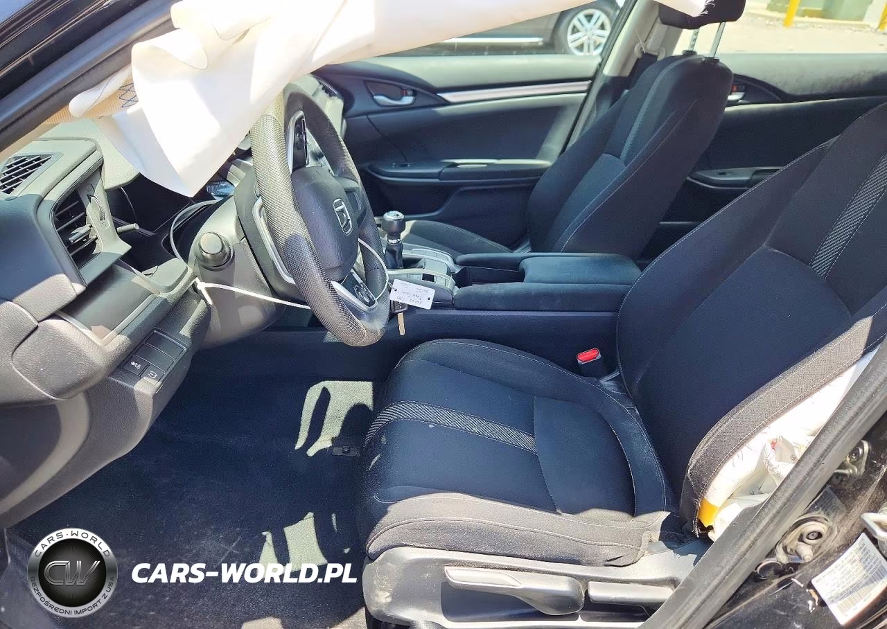 2018 Honda Civic Lx VIN:19XFC2E58JE018711 - 7