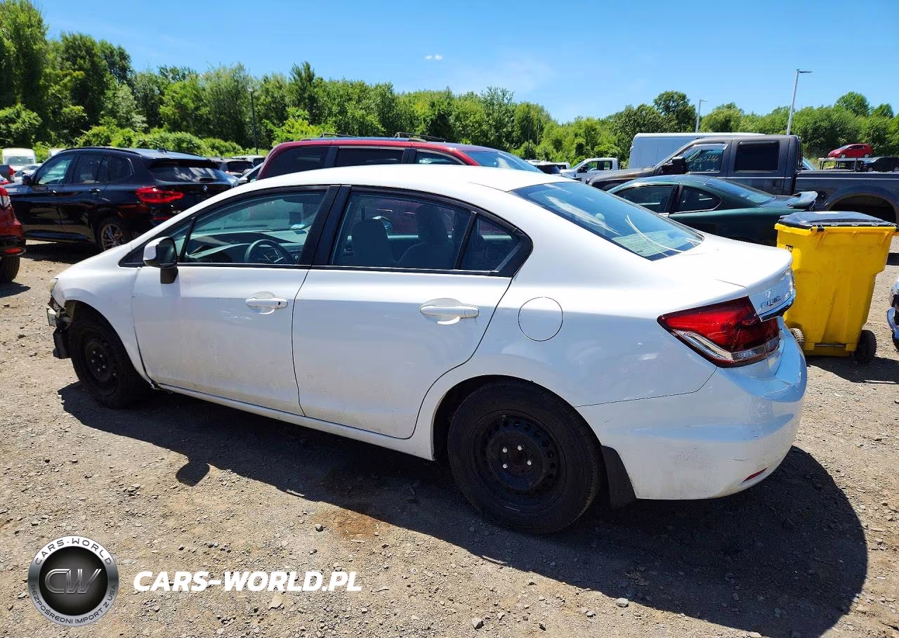 2013 Honda Civic Lx VIN:2HGFB2F57DH554948 - 2