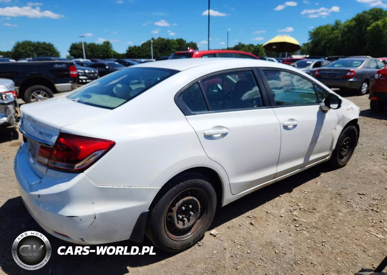 2013 Honda Civic Lx VIN:2HGFB2F57DH554948 - 3