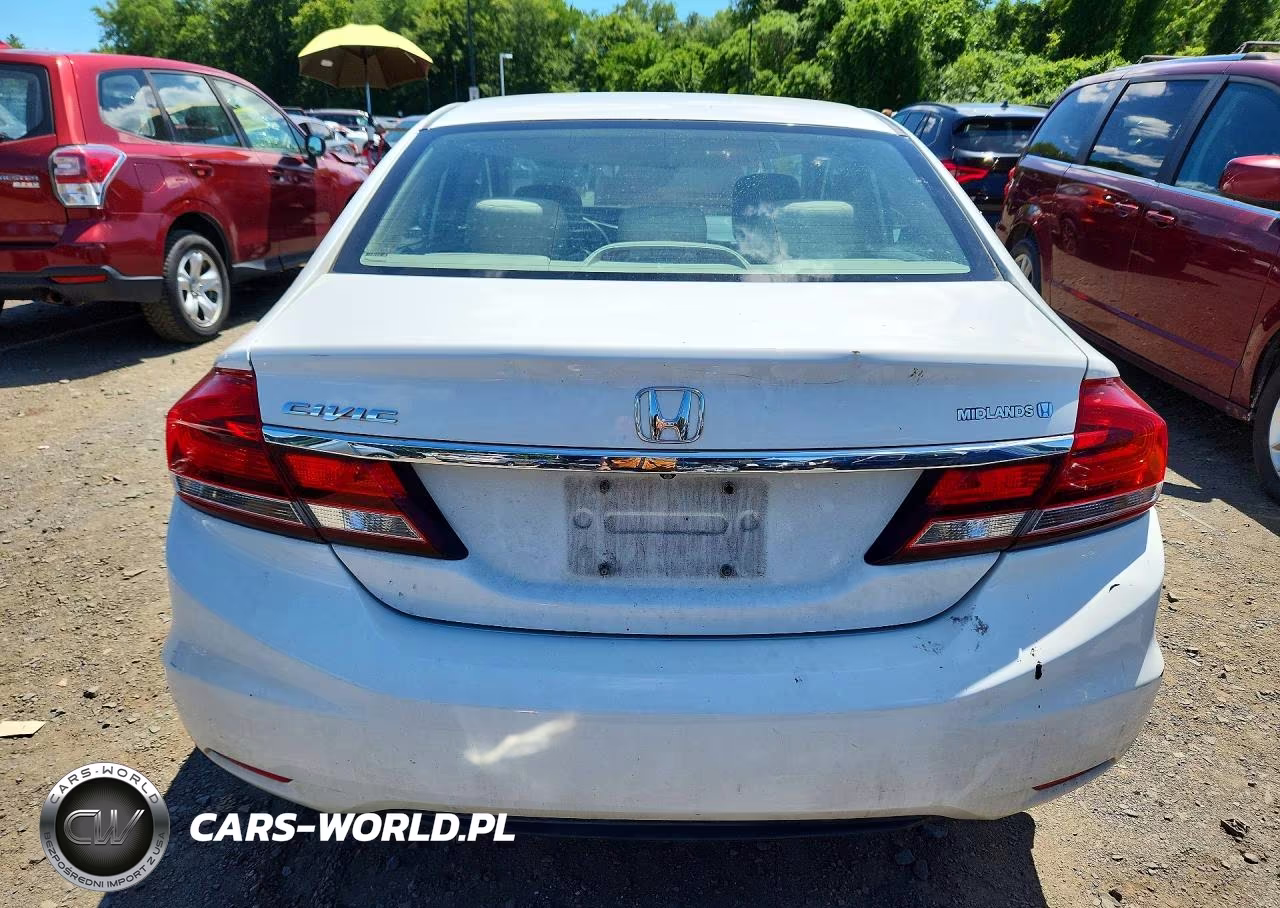 2013 Honda Civic Lx VIN:2HGFB2F57DH554948 - 6