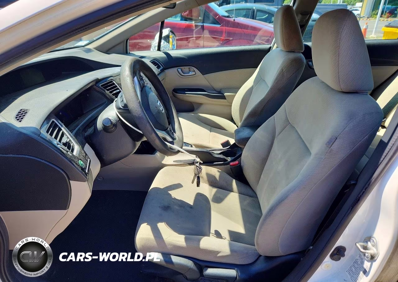 2013 Honda Civic Lx VIN:2HGFB2F57DH554948 - 7
