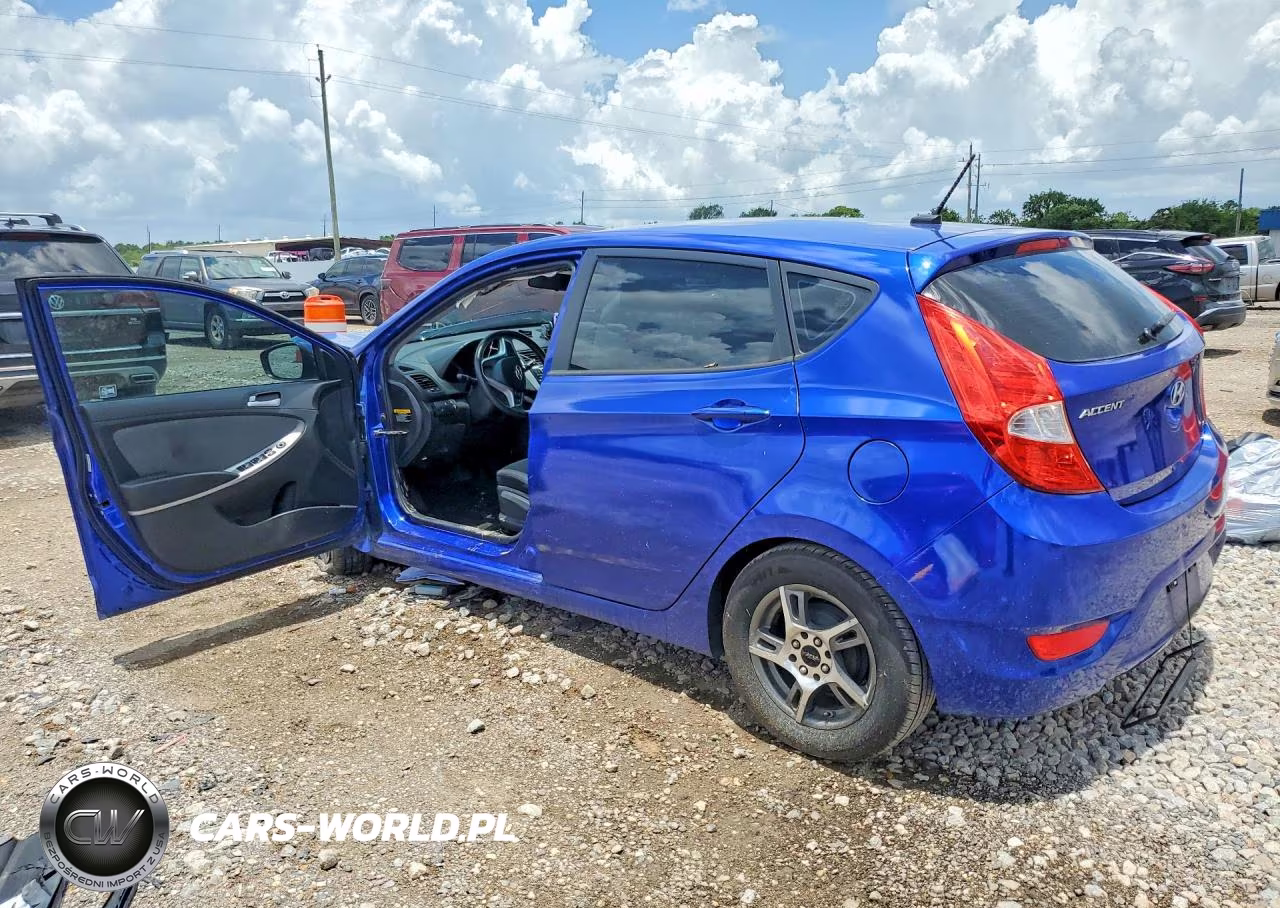2013 Hyundai Accent Gs VIN:KMHCT5AE2DU118878 - 2