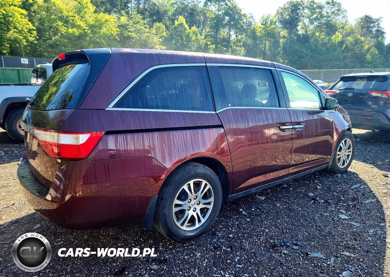 2012 Honda Odyssey Exl VIN:5FNRL5H65CB041802 - 3