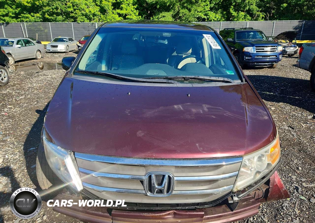 2012 Honda Odyssey Exl VIN:5FNRL5H65CB041802 - 5