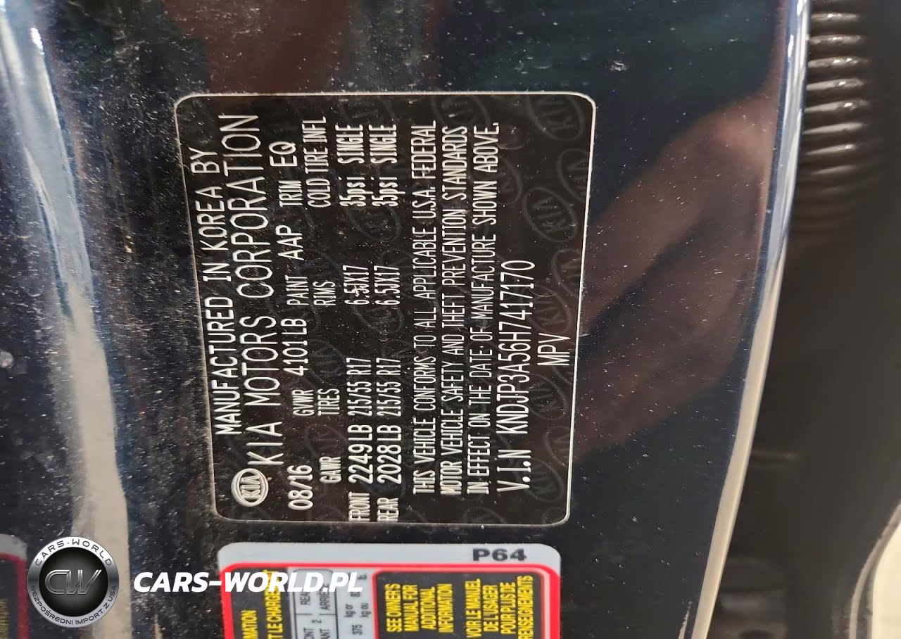 2017 Kia Soul + VIN:KNDJP3A56H7417170 - 13