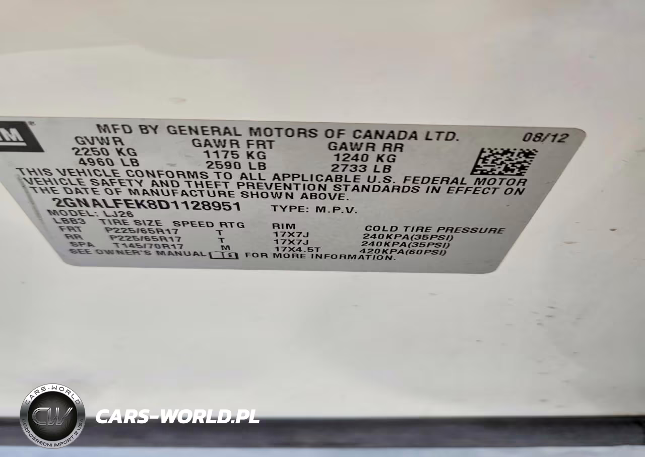 2013 Chevrolet Equinox Ltz VIN:2GNALFEK8D1128951 - 13