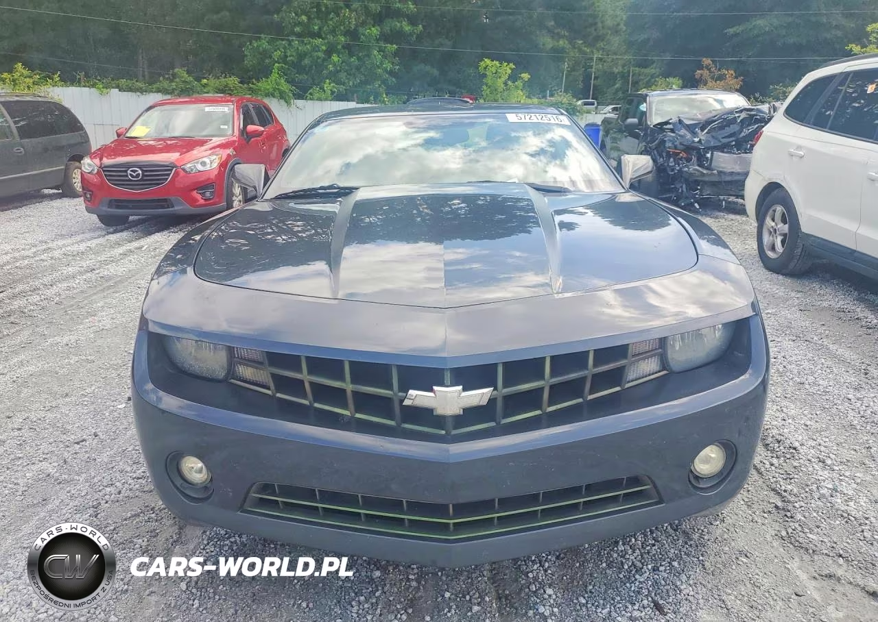 2012 Chevrolet Camaro Ls VIN:2G1FE1E36C9185890 - 5