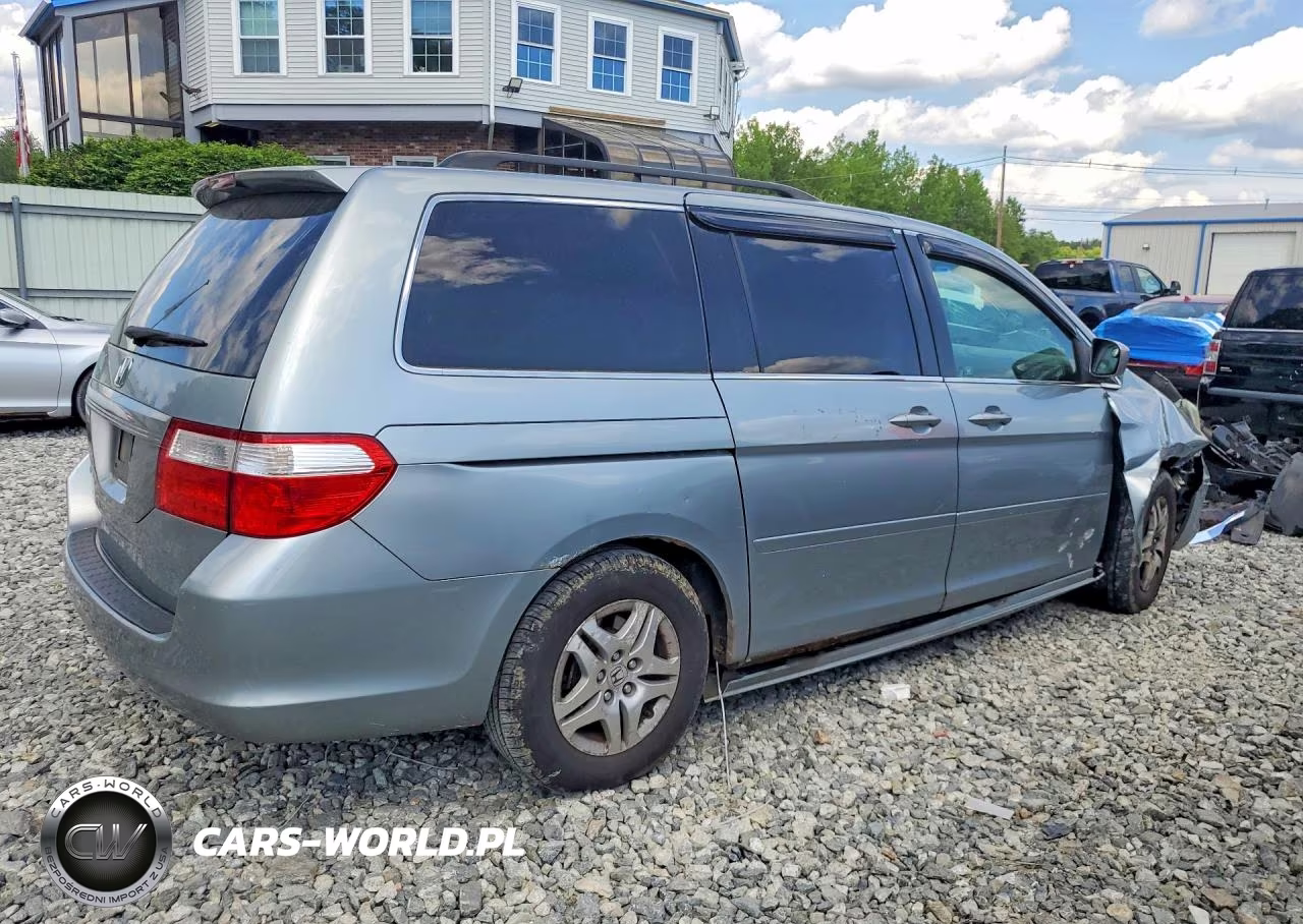 2007 Honda Odyssey Exl VIN:5FNRL38697B125468 - 3