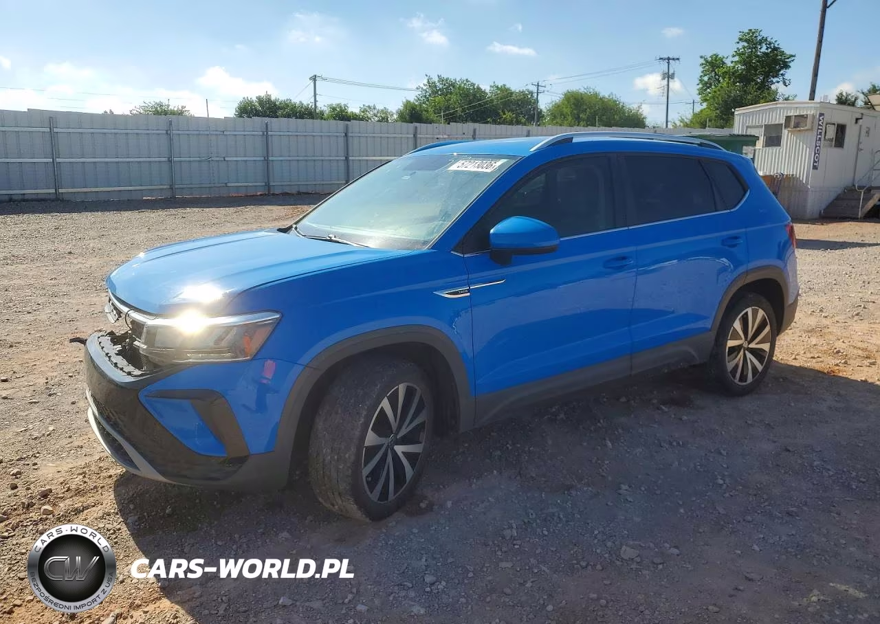 2022 Volkswagen Taos Se VIN:3VVRX7B28NM044327 - 1