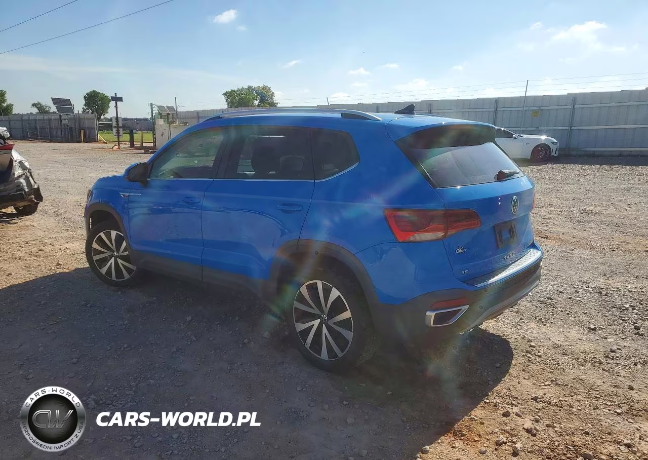 2022 Volkswagen Taos Se VIN:3VVRX7B28NM044327 - 2