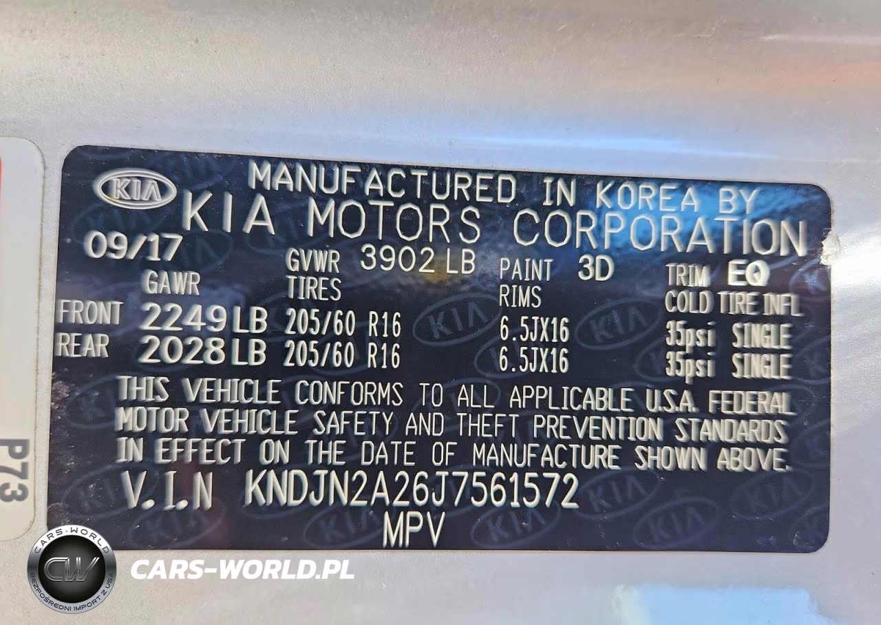 2018 Kia Soul Base VIN:KNDJN2A26J7561572 - 12