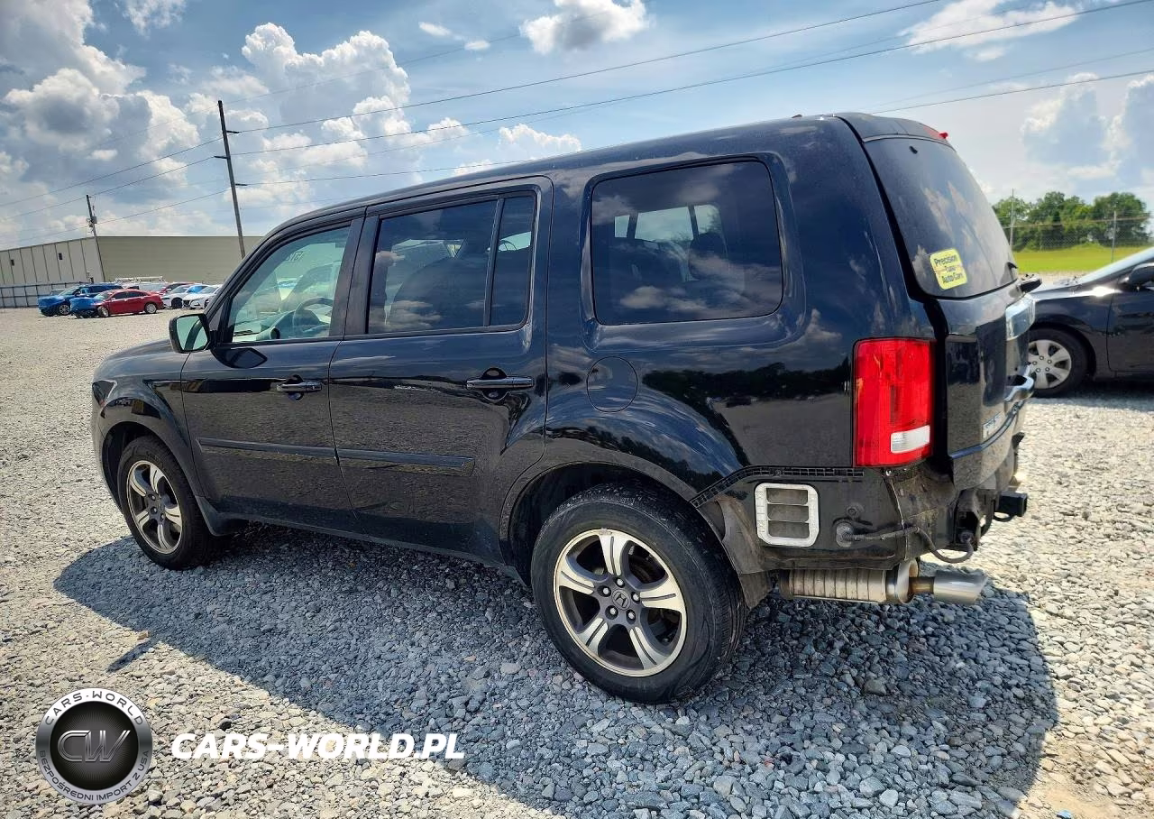 2015 Honda Pilot Se VIN:5FNYF3H35FB031580 - 2