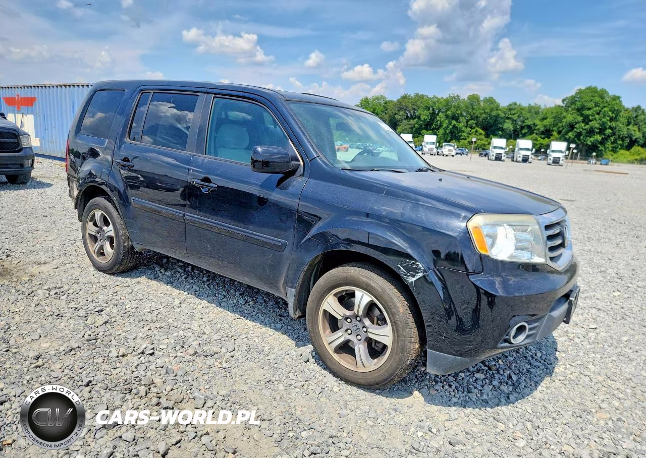 2015 Honda Pilot Se VIN:5FNYF3H35FB031580 - 4