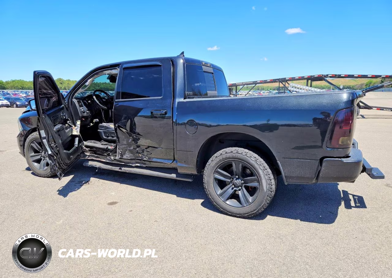2017 Ram 1500 Sport VIN:1C6RR7MT0HS653977 - 2