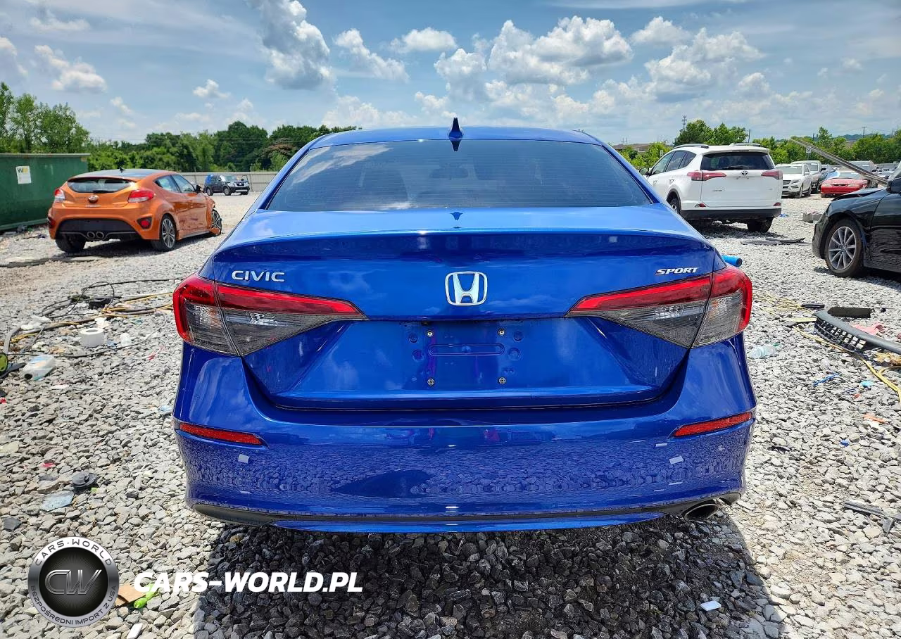 2022 Honda Civic Sport VIN:2HGFE2F54NH513041 - 6