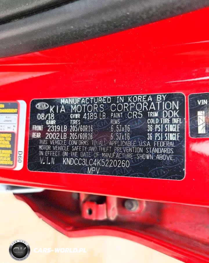 2019 Kia Niro Ex VIN:KNDCC3LC4K5220260 - 13