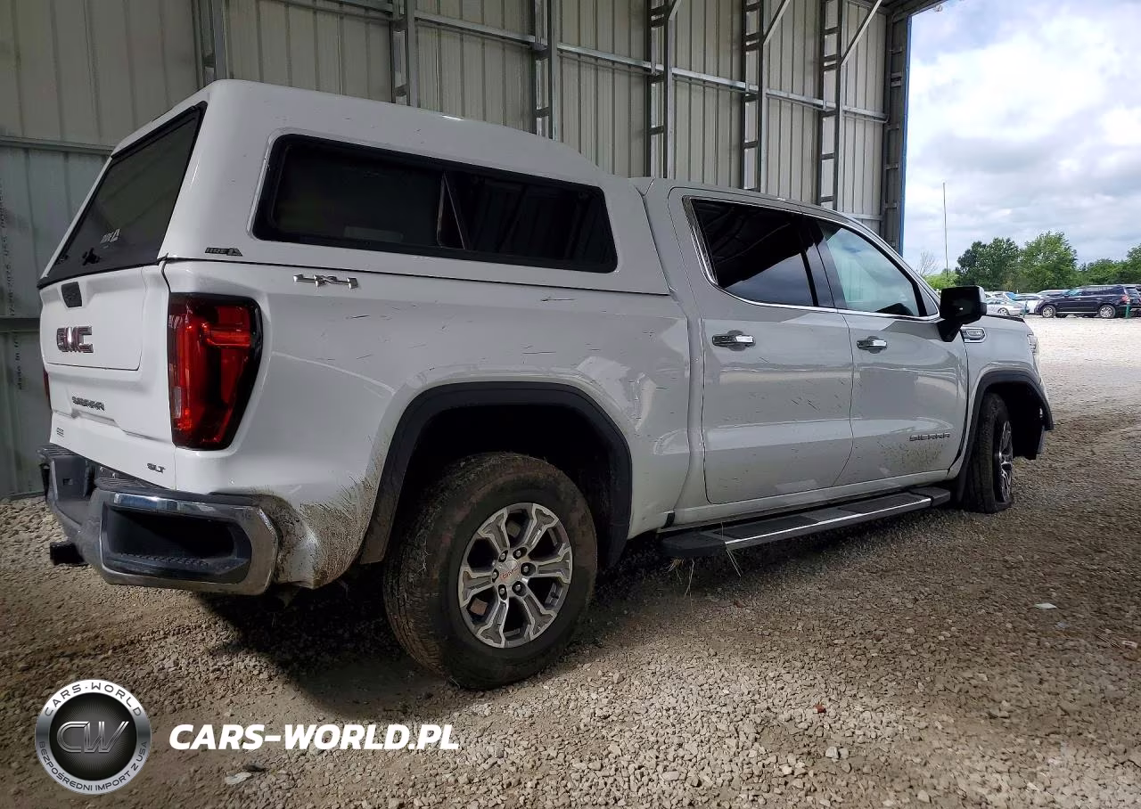 2021 GMC Sierra K1500 Slt VIN:3GTU9DED0MG376774 - 3