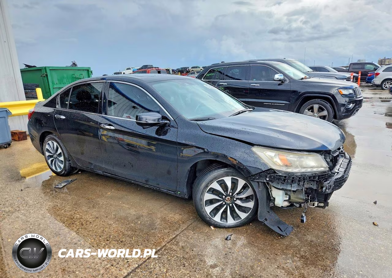 2015 Honda Accord Hybrid Exl VIN:1HGCR6F5XFA003095 - 4