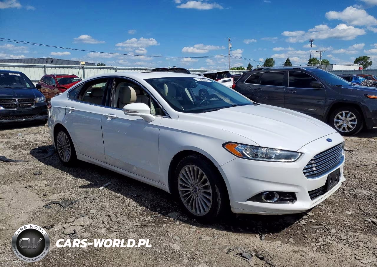 2016 Ford Fusion Titanium VIN:3FA6P0K91GR391032 - 4
