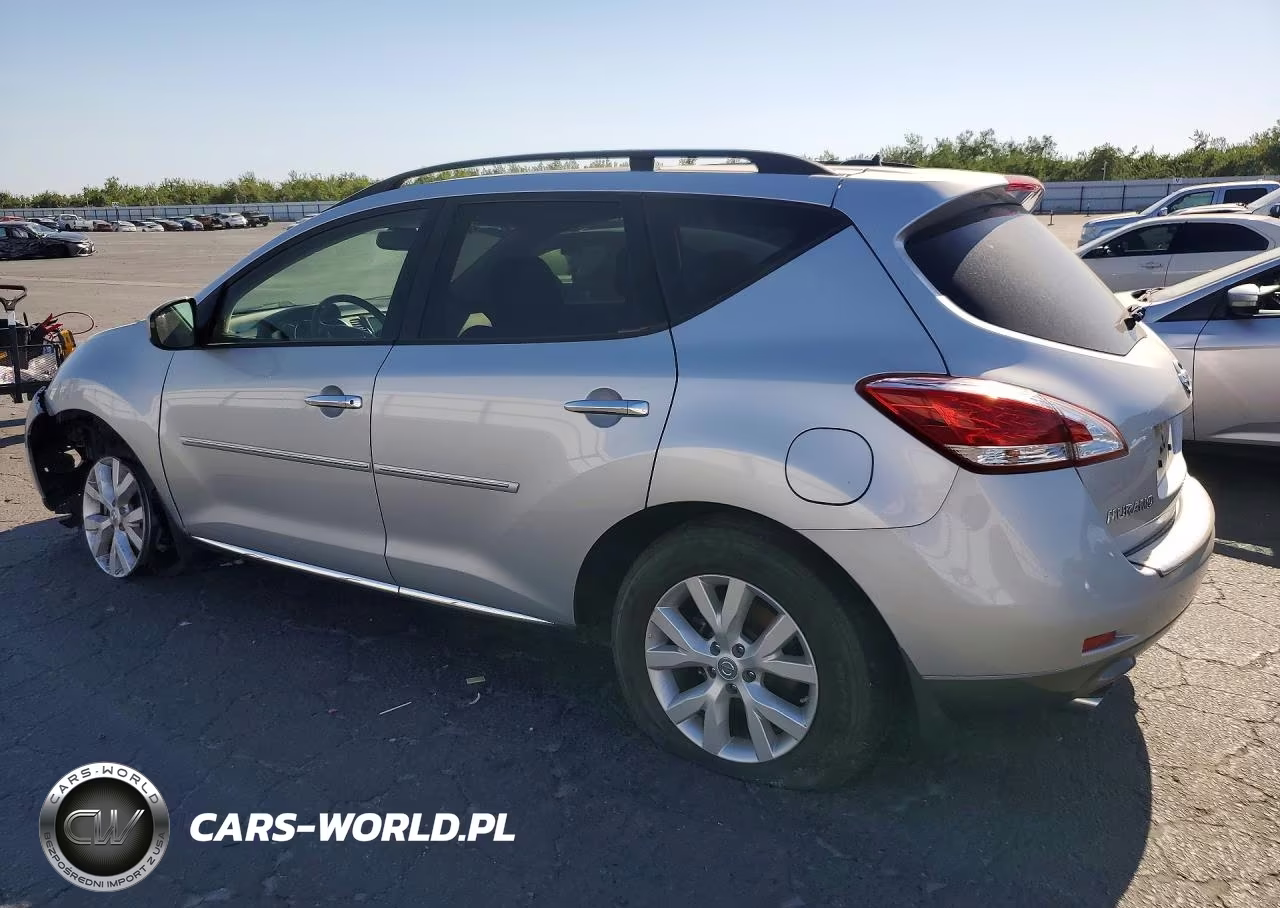 2013 Nissan Murano S VIN:JN8AZ1MU2DW204450 - 2