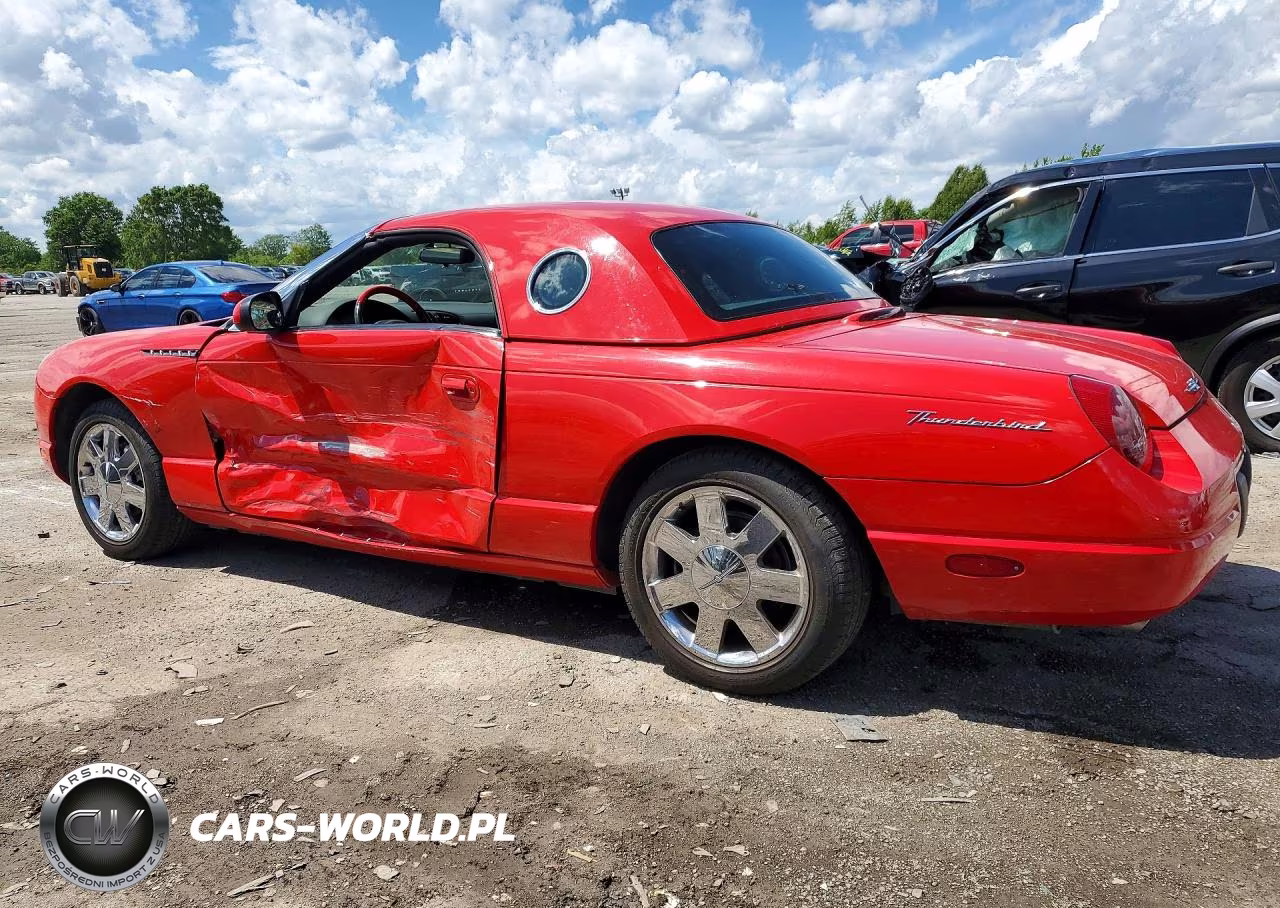 2002 Ford Thunderbird VIN:1FAHP60A72Y130331 - 2