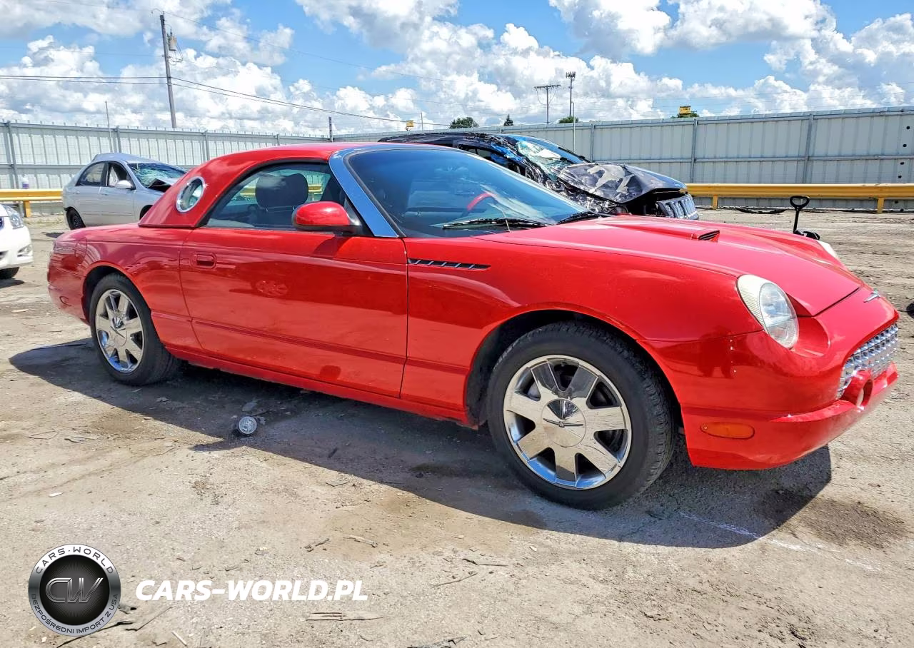 2002 Ford Thunderbird VIN:1FAHP60A72Y130331 - 4