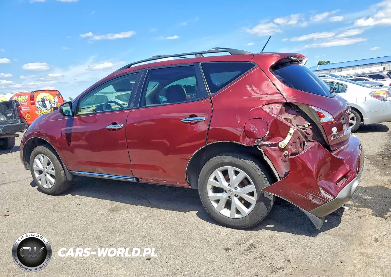 2012 Nissan Murano S VIN:JN8AZ1MW0CW233316 - 2