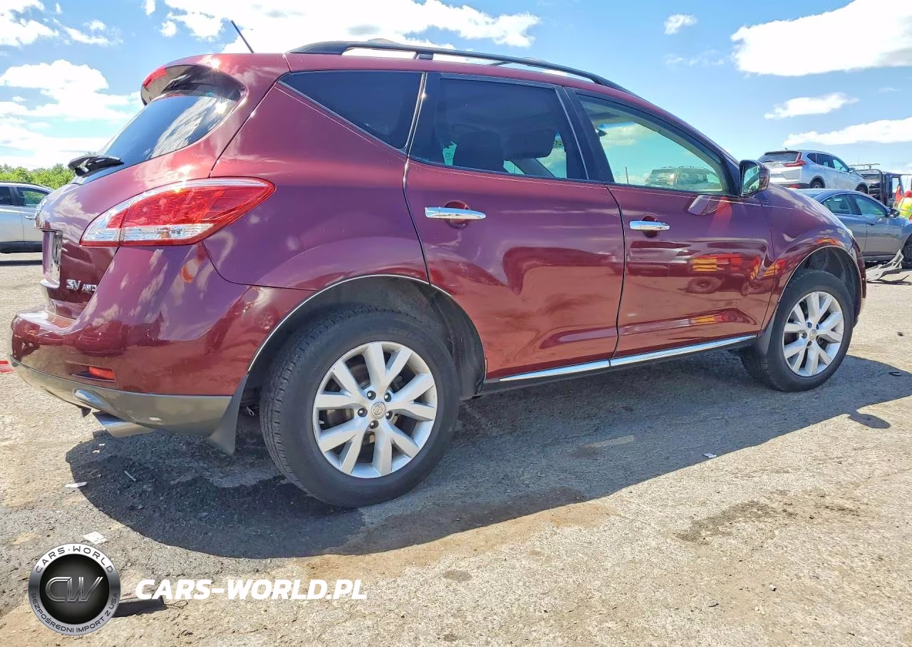 2012 Nissan Murano S VIN:JN8AZ1MW0CW233316 - 3