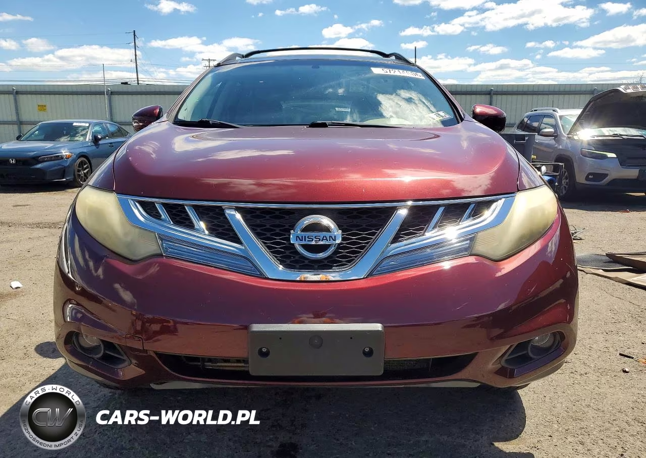 2012 Nissan Murano S VIN:JN8AZ1MW0CW233316 - 5