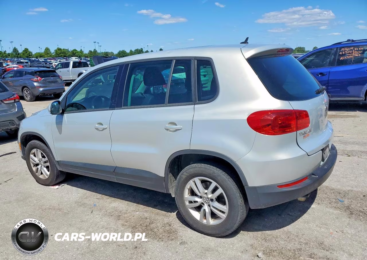 2012 Volkswagen Tiguan S VIN:WVGAV7AX0CW532355 - 2