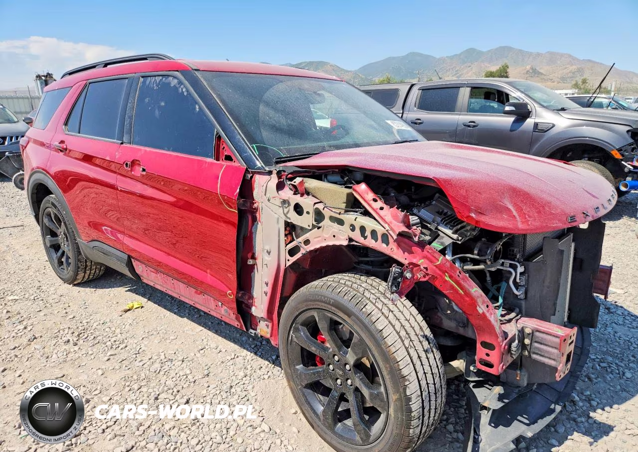 2022 Ford Explorer St VIN:1FM5K8GC3NGA17772 - 4