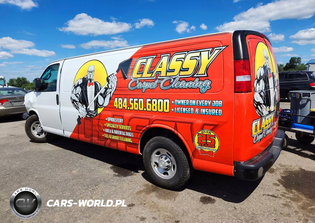 2021 Chevrolet Express G3500 VIN:1GCZGHF70M1145707 - 2