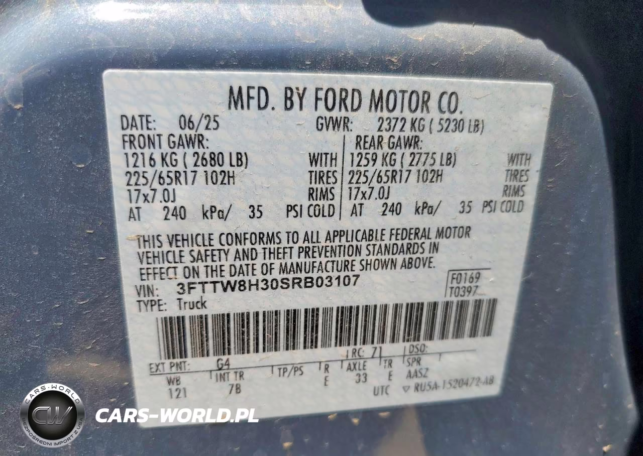 2025 Ford Maverick Xlt VIN:3FTTW8H30SRB03107 - 13