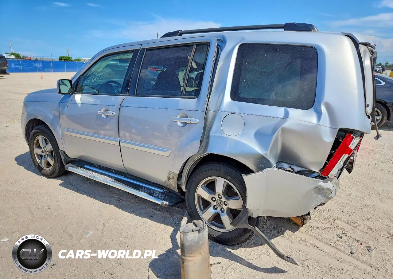 2011 Honda Pilot Exl VIN:5FNYF3H57BB039983 - 2