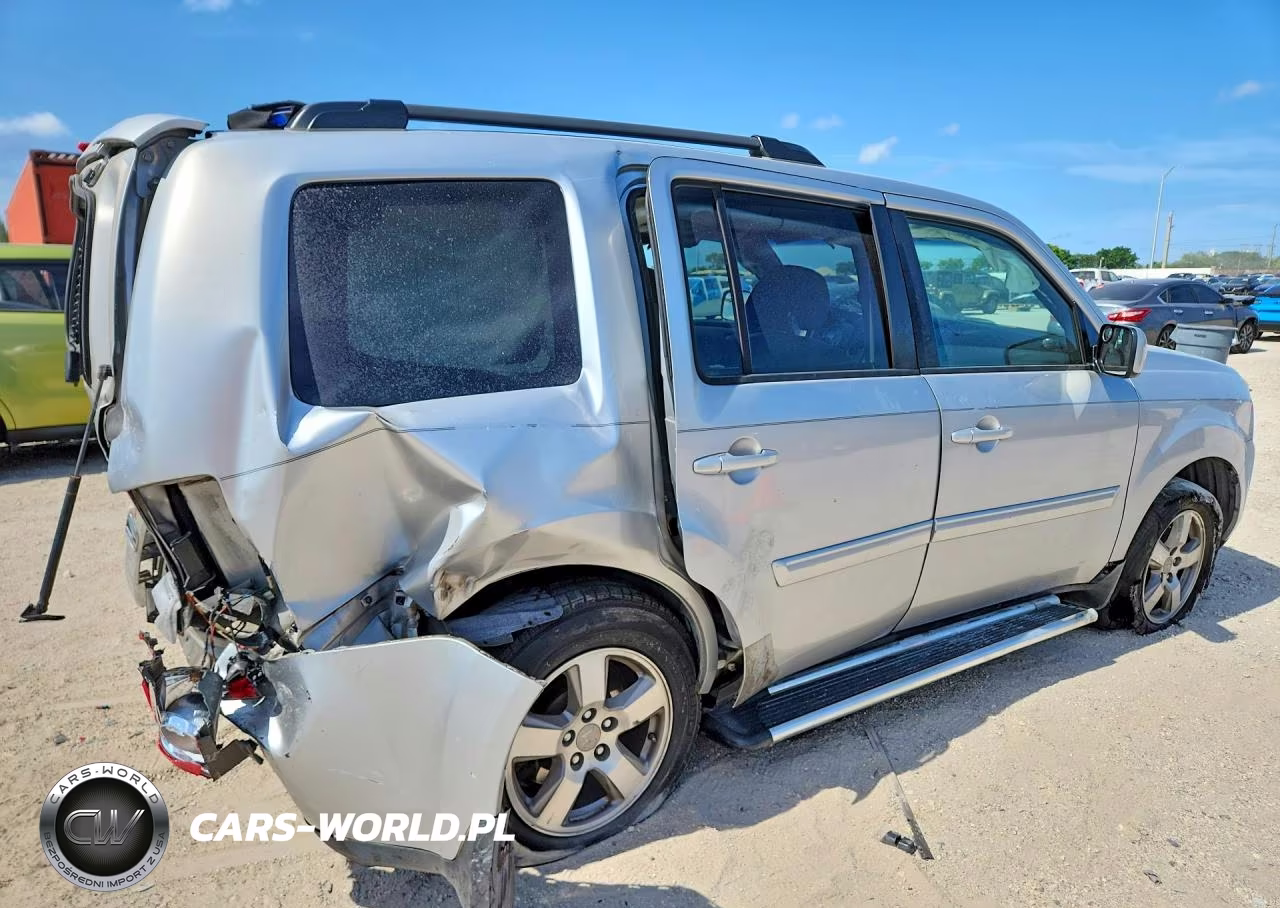2011 Honda Pilot Exl VIN:5FNYF3H57BB039983 - 3