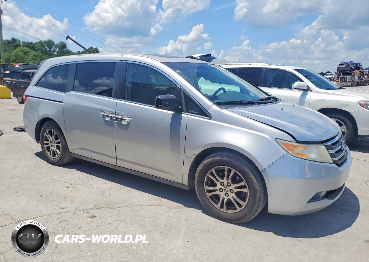 2013 Honda Odyssey Ex-L VIN:5FNRL5H61DB045783 - 4