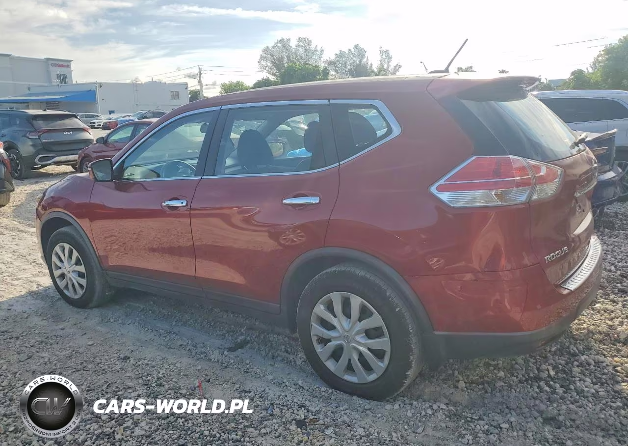 2015 NISSAN ROGUE S VIN:KNMAT2MV1FP549008 - 2