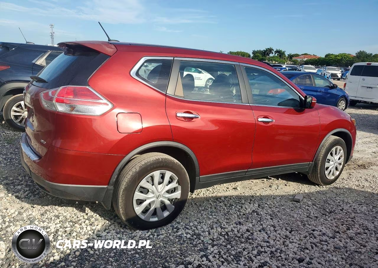 2015 NISSAN ROGUE S VIN:KNMAT2MV1FP549008 - 3