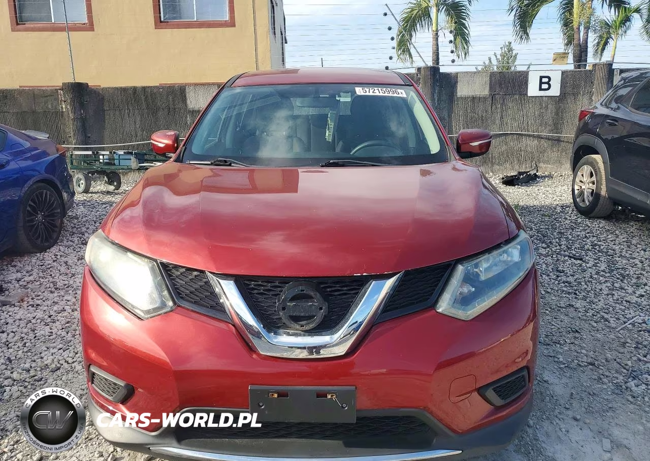 2015 NISSAN ROGUE S VIN:KNMAT2MV1FP549008 - 5