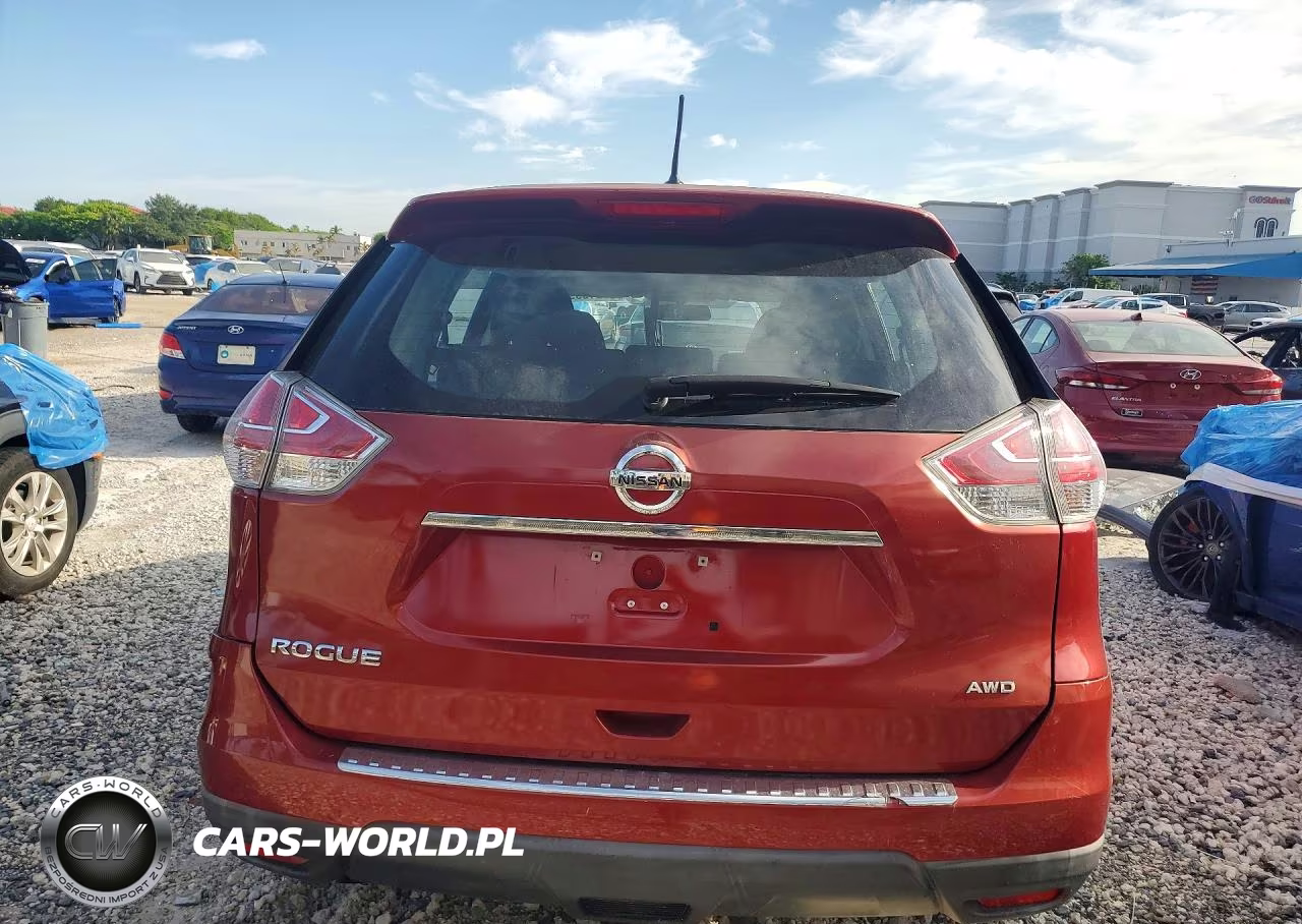 2015 NISSAN ROGUE S VIN:KNMAT2MV1FP549008 - 6