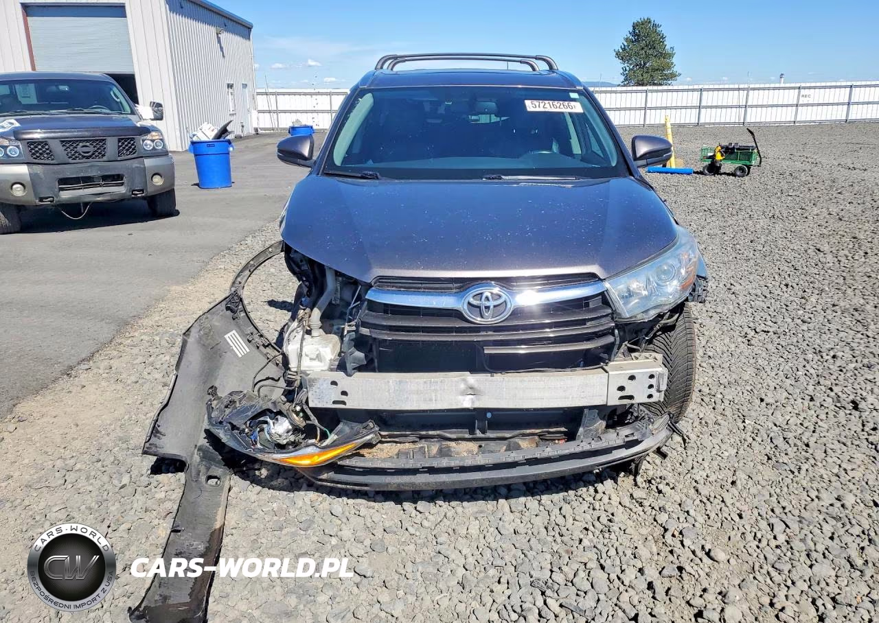 2016 Toyota Highlander Xle VIN:5TDJKRFH5GS270168 - 5