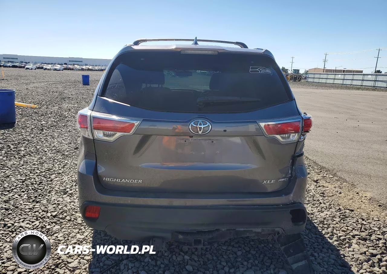 2016 Toyota Highlander Xle VIN:5TDJKRFH5GS270168 - 6