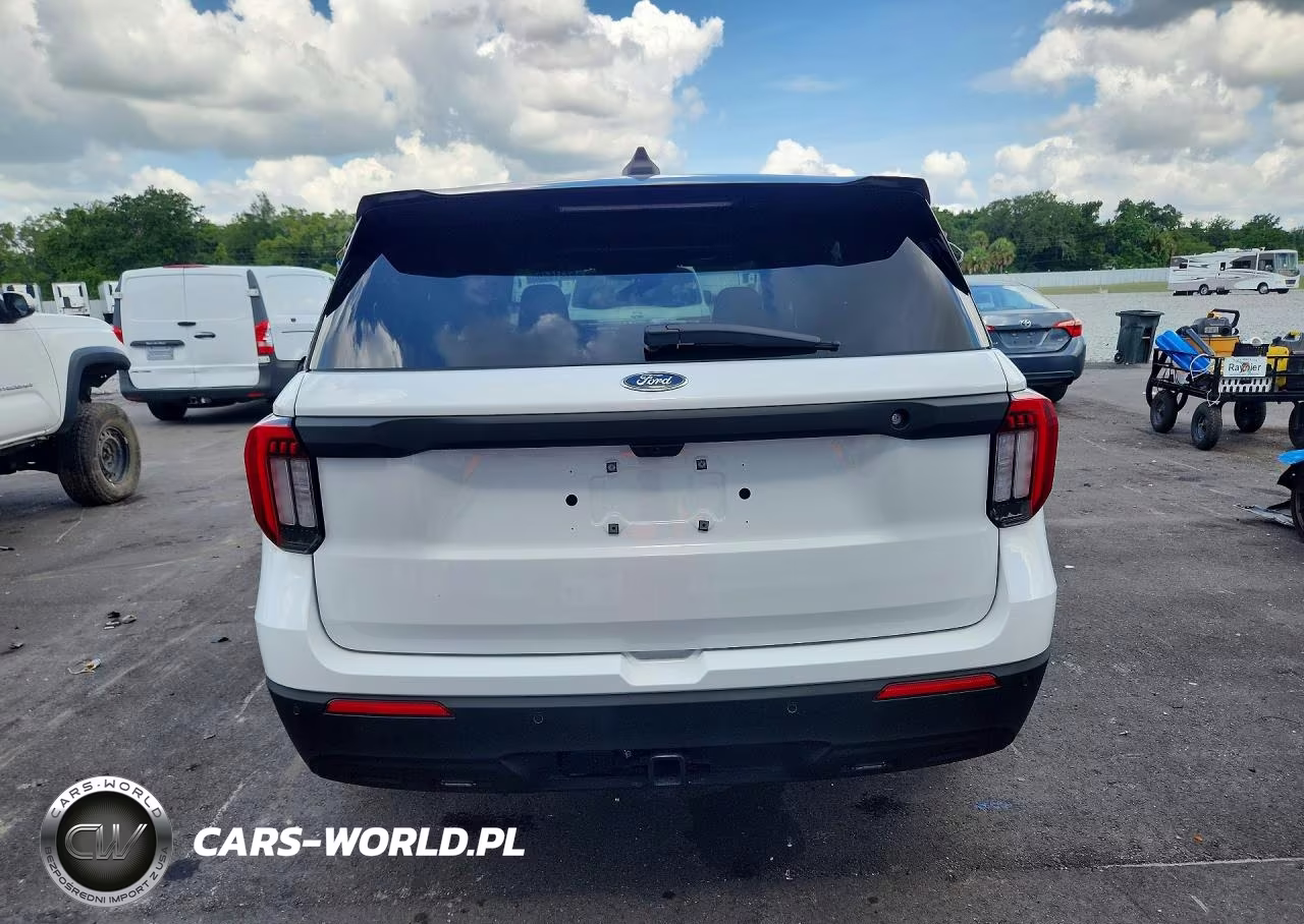 2025 Ford Explorer Police Interceptor VIN:1FM5K8AB5SGA31667 - 6